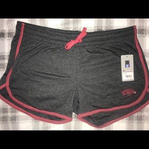 BRAND NEW!!!! Women’s Arkansas razorbacks shorts